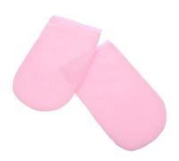 VICASKY Paraffin Wax Hand Mask Gloves 25x15cm Pink White-Edged Moisturizing Spa Gloves for Hand Skin Care and Lotion Treatment