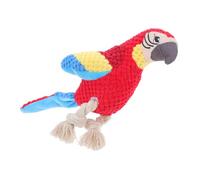 VICASKY Parrot Plush Squeaky Dog Toy: Interactive Pet Toy To Stimulate Hunting Instinct - Stuffed Parrot Shaped Dog Plaything - Reduces Furniture Damage