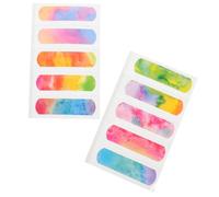 VICASKY Pe Waterproof Breathable Bandages Lightweight Adhesive Plasters 200pcs for Wounds, Comfortable and High Elasticity Wound Care Patches, Assorted Colour Suitable for First Aid Kit