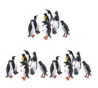 VICASKY Penguin Figure Toy Plastic Model Penguin Figures for Preschool Kids Mini Ocean Animal Toys for Learning and Decoration Arctic Animals Play Figure