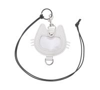 VICASKY Pet Hair Memorial Keychain Keepsake Storage for Cat Hair Remembrance Charm Bag Pendant Souvenir