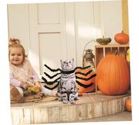 VICASKY Pet Spider Costume for Cat Dog Halloween Funny Spider Cosplay Prop Small Dog Dressing Clothes
