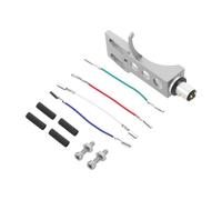 VICASKY Phono Replacement Record Player Headshell Headshell Cartridge with Lead Wires Aluminium Alloy that Improves Signal Transmission and Prevents Excessive Record for Vinyl Turntable