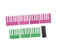 VICASKY Piano Keyboard Stickers Wear-resistant Decals for Beginners Fits Key Pianos Easy to Apply Long-lasting for Learning Music Notes