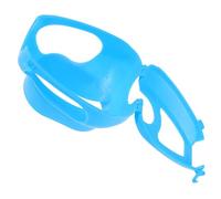 VICASKY Pigeon Injection Holder Blue Plastic Pigeon Feeding Stand with Foot Ring for Bird Medicine Administration and Eye Care, Suitable for Young Birds and Poultry Feeding