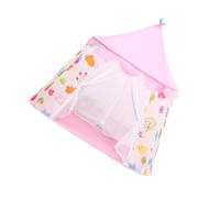 VICASKY Pink Animal World Cloth Playing Tent Castle for Children, Cartoon Game House Tent for Boys and Girls, Indoor Outdoor Playhouse Toy