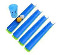 VICASKY Pipeline Challenge Game with Unique Groove Design for Teamwork and Balance Training Activity Kit for Adults for Work Parties and Field Day Events