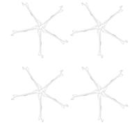 VICASKY Plant Vine Support and Tomato Truss Hooks Set with Jute Pea Netting for Garden Accessories, Sturdy Plastic and Stainless Steel Plant Vine Supporting Hooks to Prevent Bending