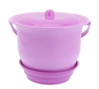VICASKY Plastic Bedpan Seat 2-in-1 Urinal Toilet Lightweight Portable Potty with Handle for Unisex Kids Children Toilet Training Random Color