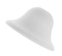 VICASKY Plastic Lamp Shade Hat Shape Simple Installation for Table Lamp White Pp Material for Home Decor and Studies Versatile Style with Unique Design