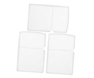 VICASKY Plastic Lighter Cases 3pcs Set Protective Covers Compatible with Zippo Kerosene Sleeve for Outdoor Use and Travel