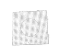 VICASKY Plastic Pegboard for DIY Bead Crafts Interlocking Hexagon Square Round Pattern Templates Educational Fine Motor Skill Puzzle Boards