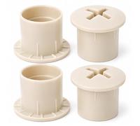 VICASKY Playhouse Accessories Slide Attachment 4pcs Children Fixing Screw Caps Plastic Replacement Parts for Kids Slides Accessory Play Equipment Cap Grey Boys and Girls Outdoor Boy Girl