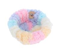 VICASKY Plush Bird Nest for Cage Multifunctional Parrot Bed Hideout with Peony Design Cozy Winter Habitat for Small Birds Like Conures Budgies and Cockatiels