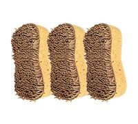 VICASKY Plush Cleaning Sponges Handy Sponge Set 3pcs 8-Shaped Multifunctional Scrubber Super Water Absorption and Soft Texture for Effective Dust and Dirt for Cleaning Cars and Floors