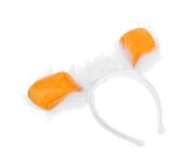 VICASKY Plush Sheep Ear Headband Soft Lamb Animal Hoop Hair Accessory for and Adults Cosplay Party Costume Woolly Goat Ears Headpiece