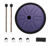 VICASKY Pocket Drum Ethereal Drum Purple Music Percussion Instrument for Boys and Girls and Adults Convenient Playing at Home Outdoor