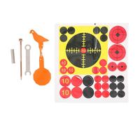VICASKY Portable 360° Spinning Iron Bird Target for Shooting Range and Backyard Shooting Heavy-duty Metal Training Target for Long-range Practice and Reset Function