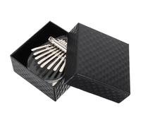 VICASKY Portable Acrylic Thumb Piano 8 Keys Easy to Carry for Adults and Beginners