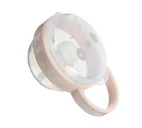 VICASKY Portable Baby Pacifier Holder Case with Dustproof Cover, Travel and Storage Pacifier Container for Infant Hygiene, with Hook for On-The-go Use