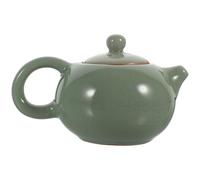 VICASKY Portable Ceramic Teapot with Heat-Resistant Crackle Glaze for Loose Tea Brewing Travel Teaware for Kung Fu Green Oolong Tea at Home Office Outdoor
