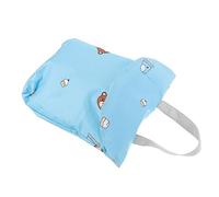 VICASKY Portable Diaper Storage Bag Multi-Functional Napkin Holder Snap Button Design for Organizing Diapers and Essentials The Bear Large