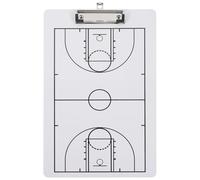 VICASKY Portable Double Side Basketball Coaching Clipboard with PVC Material for Indoor Training and Match Use, Basketball Match Gear for Players and Ball Lovers