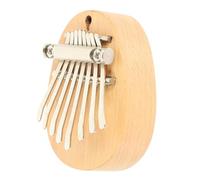VICASKY Portable Eight-tone Beginner Kalimba Thumb Piano Musical Instrument with Plastic Body and Beautiful Natural Sound, Easy to Carry for Music Practice and Performance