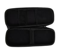 VICASKY Portable Eva Harmonica Carry Case with Zipper Design and Inner Mesh Bag, Protective Black Storage Bag for Harmonica, for Back to School Party and Music Accessories