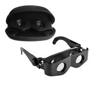 VICASKY Portable Fishing Magnifier Glasses with Plane Telescope, Wear-resistant Pvc Material, Scratch-resistant Design, Compact Binoculars for Outdoor Hiking and Field Observation,