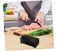 VICASKY Portable Foldable Raclette Maker Grill Pan with Wooden Handle Nonstick Coating Easy Clean Baking Tray for Outdoor Camping Picnics Indoor Cheese and Butter Cooking with Candles
