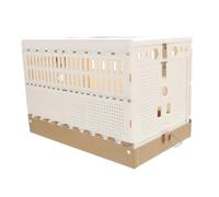 VICASKY Portable Folding Pigeon Cage for Rabbit Kitten Transportation Easy Assembly Compact Design with Scientific Lock to Prevent Escapes for Pets and Outdoor Use