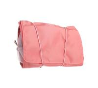 VICASKY Portable Four Compartment Makeup Organizer Bag Lightweight Cosmetic Storage Pouch for Travel and Daily Use Pink Toiletry Bag for Lipstick Eye Shadow Shampoo Body Lotion Practical