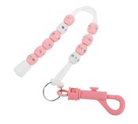 VICASKY Portable Golf Stroke Counter Beads with Buckle Accurate Beaded Chain Score Counter for Women and Golf Scoring Tool for Training and Tournament Use