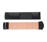 VICASKY Portable Guitar Practice Neck Compact Guitar Trainer Tool Flannel and PP Material 26.5Cm Size on The Go
