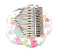 VICASKY Portable Kalimba Wood Finger Piano Mbira Small Kalimba Instrument for Beginners Boys and Girls Mini Thumb Piano Musical Instrument for Learning and Playing at Home Travel