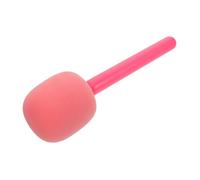 VICASKY Portable Lightweight Handheld Microphone Stand Adapter for Wireless Mic with Wind Screen Easy Assembly and Sound Isolation for Outdoor Interviews and Field Reporting