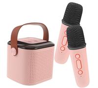 VICASKY Portable Microphone Speaker Mini Karaoke Wireless Speaker for Travel Microphones for Home Party