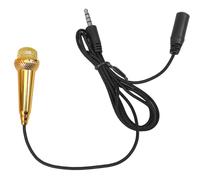 VICASKY Portable Mini Microphone for Mobile Phones and Laptops Lightweight Clip Mic for Podcasting Singing and Interviews Use for Outdoor Recording