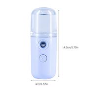 VICASKY Portable Nano Face Mist Sprayer USB Charging Deep Hydrating Facial Steamer for Women Skin Moisturizing Beauty Sprayer Cool Mist Humidifier for Makeup Friendly Skincare