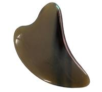 VICASKY Portable Ox Horn Guasha Scraping Massage Tool Thick Guasha Board for Face Neck Body Muscle Relaxation and Lymphatic Flow Improvement Suitable for Home and