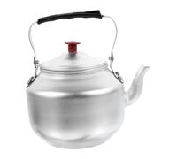 VICASKY Portable Small Aluminum Alloy Teapot with Fine Filter for Household Use Suitable for Induction Cooker and Gas Stove Multi Function Water Boiling Kettle with Random Top Random Color