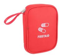VICASKY Portable Small First Aid Kit Pouch in Sturdy Oxford Cloth, Lightweight Medicine Bag that Holds Emergency Supplies, Safe and Compact Travel Medicine Organizer for Boat and Yacht Use