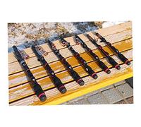 VICASKY Portable Telescopic Fishing Rod Meters Folding Fishing Accessory for Fish Lovers Durable Design with Ergonomic Handle for Travel Outdoor Activities