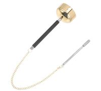 VICASKY Portable Temple Yin Qing Percussion Instrument with Handle Smooth Edges and Loud Resonant Sound for Buddhist Meditation Yoga Prayer Rituals at Home Temple Office School Company Use