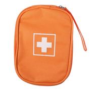 VICASKY Portable Travel Medicine Bag Small with Handle Clear Compartment Emergency Organizer for Outdoor Home Office Car Use Lightweight Empty Medical Pouch for Quick Access and Convenient