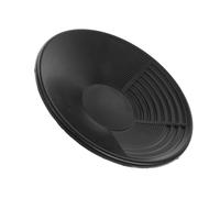 VICASKY Portable Tri-Riffle Gold Pan 14" Plastic Mining Pan with Deep Channels for Faster Gold Panning Suitable for Outdoor Prospecting and Mineral Separation