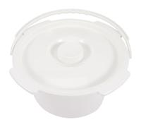 VICASKY Portable Urine Pot with Lid Thickened Plastic Portable Chamber Pot for Elderly Patients and Children Home Bedside Commode Bucket with Cover