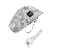 VICASKY Portable USB Baby Bottle Warmer Cover 5v 2a Pu Heating Sleeve 3 Modes Lightweight Chic Design for Outdoor Baby Feeding Bottles Keep Milk Warm Random Color