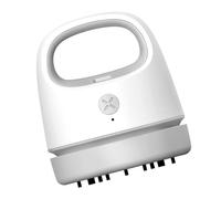 VICASKY Portable USB Desk Vacuum Cleaner Handheld Mini Dust Collector with Suction for Crumbs Hair Ash and Pet Hair Table and Countertop Quiet Rechargeable Desktop Cleaner for Home and